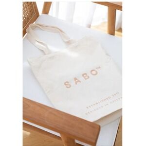 SABO TOTE BAG Natural Canvas Established 2011 Designed in‎ Australia